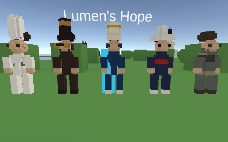 The NPCs finally look like people